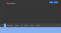 Desktop Screenshot of devmachines.com