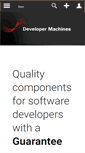 Mobile Screenshot of devmachines.com